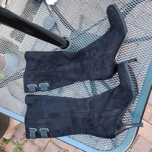 BCBG generation suede heel boots